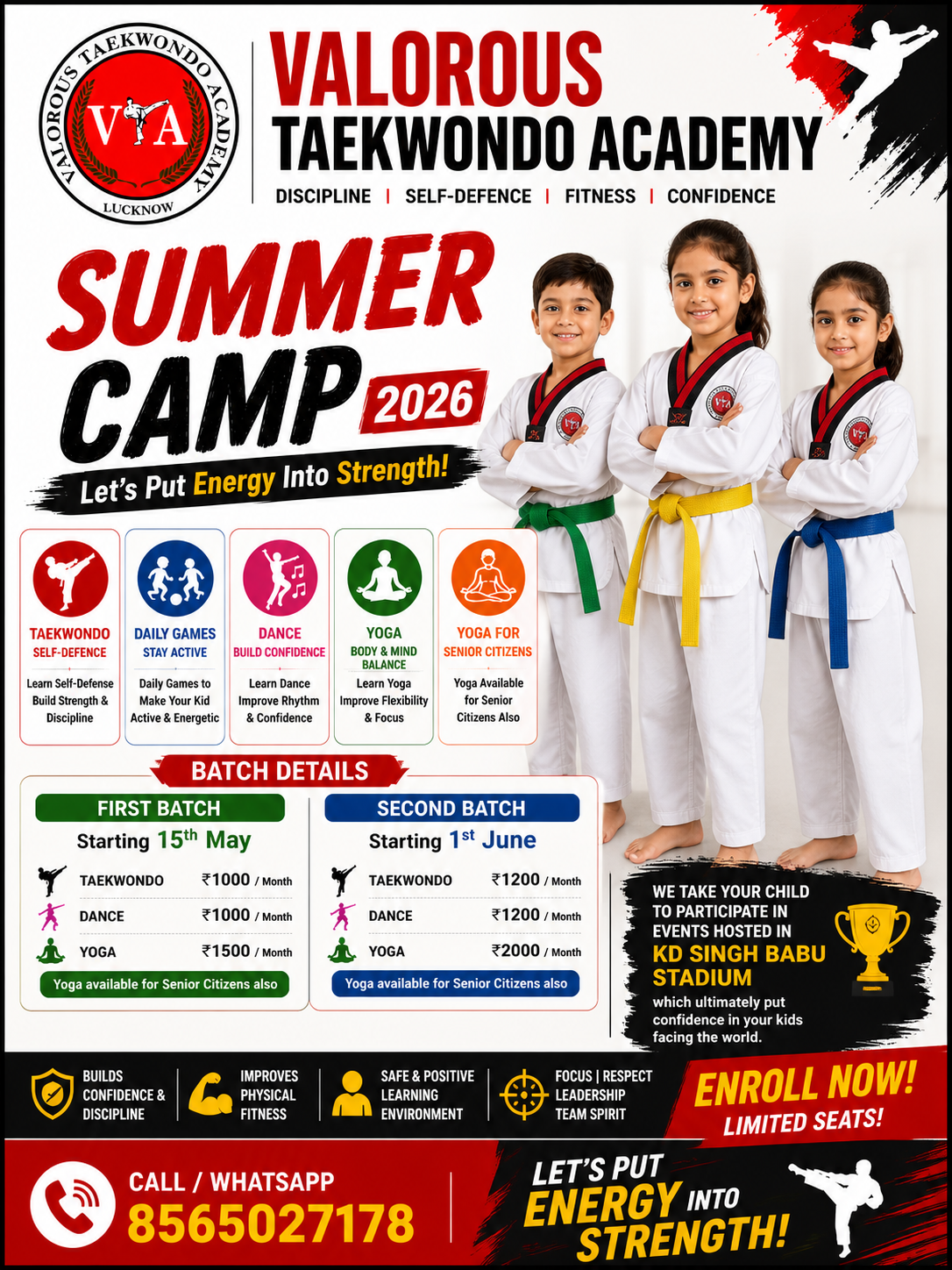 Coach Training Session at Valorous Taekwondo Academy