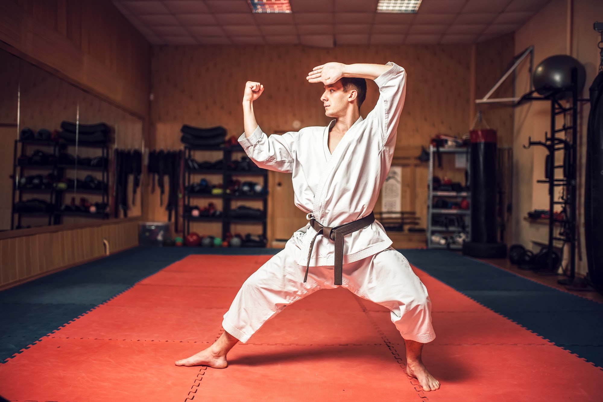 Taekwondo Training Ground Background