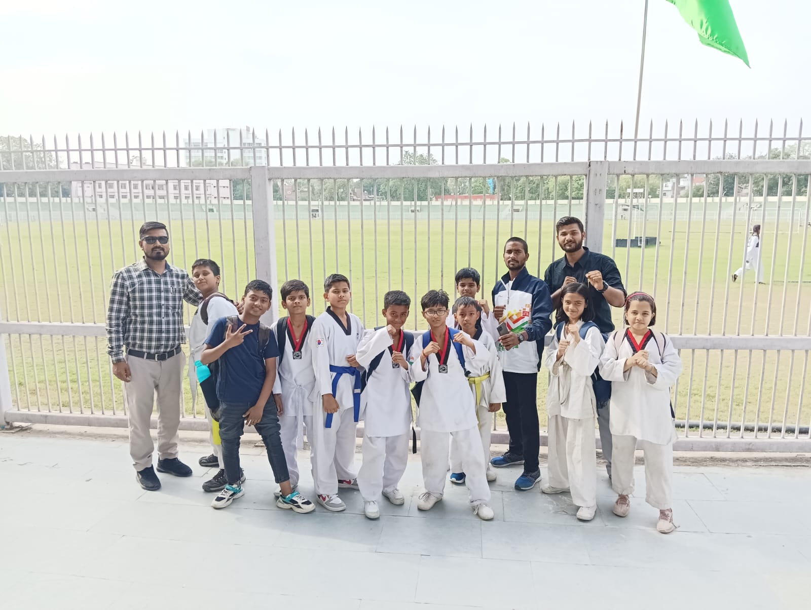 Taekwondo Kick Practice